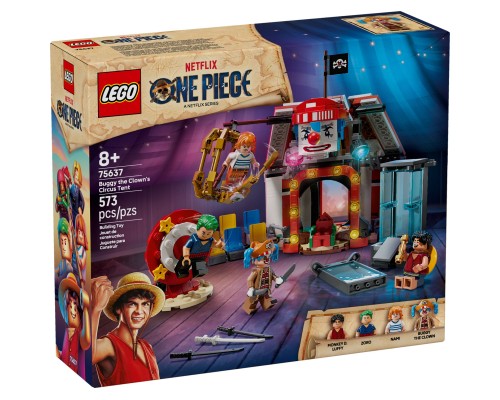 Конструктор LEGO One Piece Цирковий намет клоуна Баґґі (75637-)