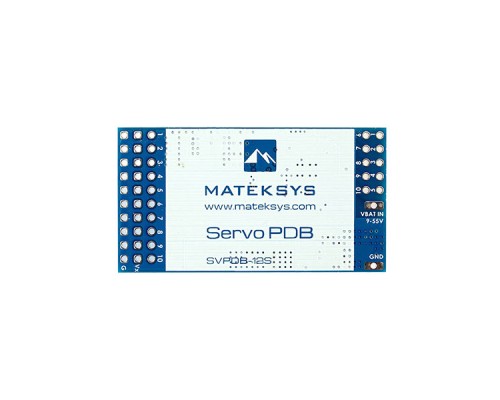 Плата розподілу живлення (PDB) MATEK SVPDB-12S (SVPDB12S)