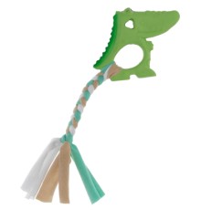 Іграшка для собак MISOKO&CO Крокодил різнокольоровий 23 см (BEIRJ03457)