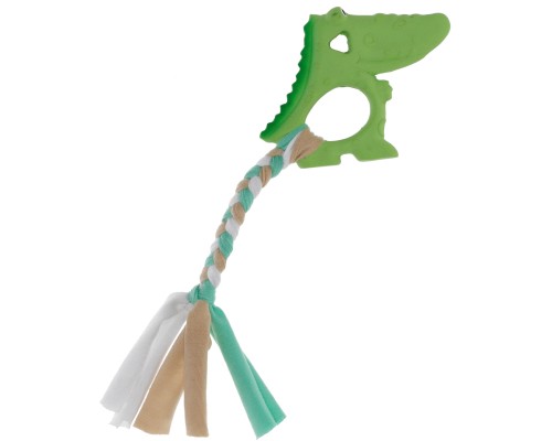 Іграшка для собак MISOKO&CO Крокодил різнокольоровий 23 см (BEIRJ03457)