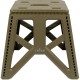 Стілець складаний Tribe Camp Chair High пластиковий Olive (T-EF-0002-olive)