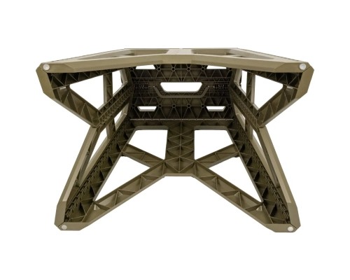 Стілець складаний Tribe Camp Chair High пластиковий Olive (T-EF-0002-olive)