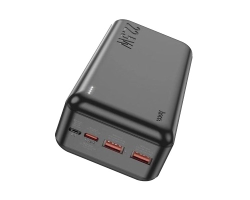 Батарея універсальна HOCO 30000mAh Astute 22.5W PD QC Black (J101B / 714732)
