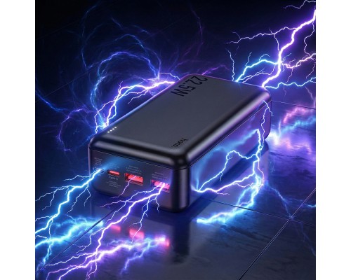 Батарея універсальна HOCO 30000mAh Astute 22.5W PD QC Black (J101B / 714732)