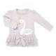 Набір дитячого одягу Breeze з лебедем (9959-80G-beige)