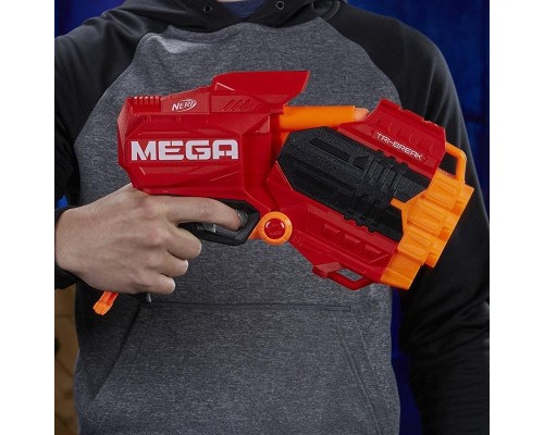 Іграшкова зброя Hasbro Nerf бластер МЕГА Три-брейк (E0103)