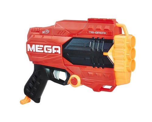 Іграшкова зброя Hasbro Nerf бластер МЕГА Три-брейк (E0103)