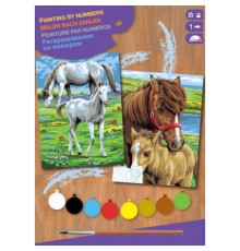 Набір для творчості Sequin Art PAINTING BY NUMBERS JUNIOR-PAIRS Horses (SA0215)