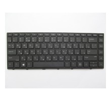 Клавіатура ноутбука HP ProBook 430/440/445 G5 черная с черной (A46088)