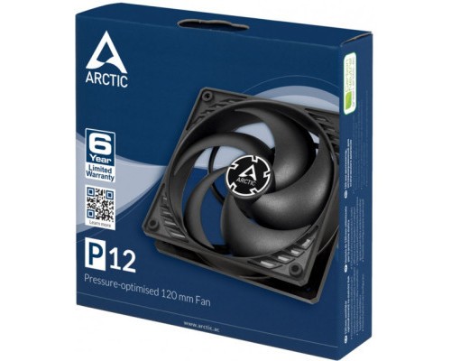 Кулер до корпусу Arctic P12 Black (ACFAN00118A)