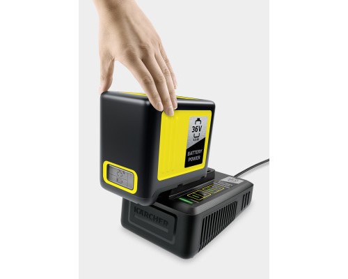 Акумулятор до електроінструменту Karcher 36 V 5 Ah, набір з швідкісним ЗП (2.445-065.0)