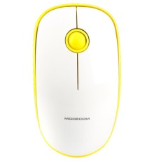 Мишка Modecom MC-WM112 Wireless Yellow-White (M-MC-WM112-290)