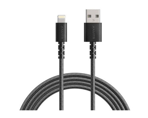 Дата кабель USB 2.0 AM to Lightning 1.8m Powerline Select+ Black Anker (A8013H11)