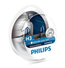 Автолампа Philips галогенова 55W (12336 DV S2)