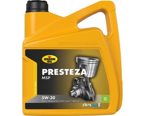 Моторна олива Kroon-Oil PRESTEZA MSP 5W-30 4л (KL 35137)