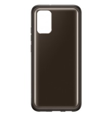 Чохол до мобільного телефона Samsung Soft Clear Cover Galaxy A02s (A025) Black (EF-QA025TBEGRU)