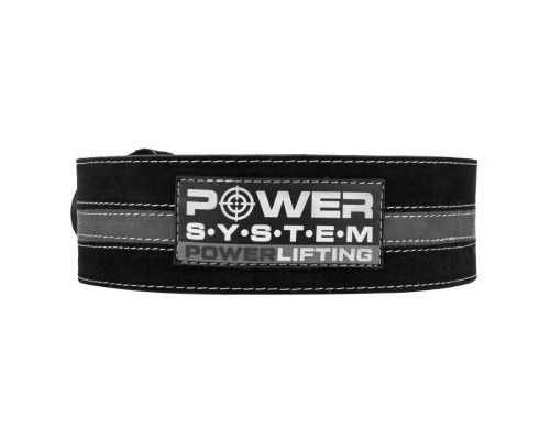 Атлетичний пояс Power System Power Lifting PS-3800 Black/Grey Line XL (PS-3800_XL_Black_Grey)