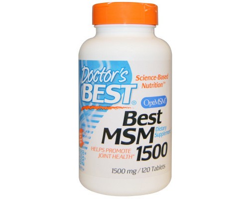 Вітамінно-мінеральний комплекс Doctor's Best МСМ (метілсульфонілметан) 1500, OptiMSM, 120 таблеток (DRB-00097) Вітамінно-мінеральний комплекс Doctor's Best МСМ (метілсульфонілметан) 1500, OptiMSM, 120 таблеток (DRB-00097)