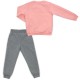 Спортивний костюм дитячий Breeze з короною перевертишем (16480-92G-peach)