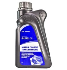 Моторна олива Lotos Motor Classic Semisynt. 10w40 1л (2694)