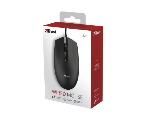 Мишка Trust Basi USB Black (24271)