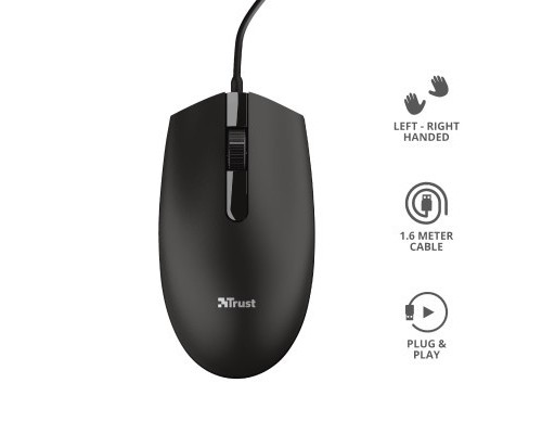 Мишка Trust Basi USB Black (24271)