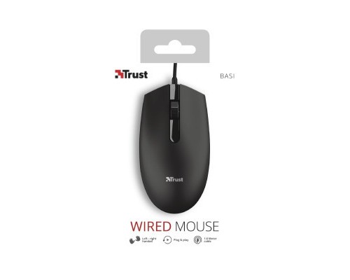 Мишка Trust Basi USB Black (24271)