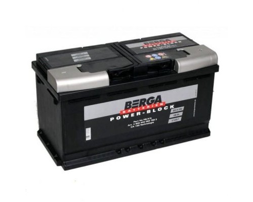 Акумулятор автомобільний Berga Power Block 100А Ев (600402083)
