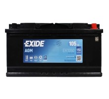 Акумулятор автомобільний EXIDE START-STOP AGM 105A (EK1050)
