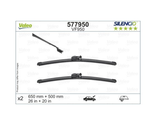 Щітка склоочисника Valeo 577950