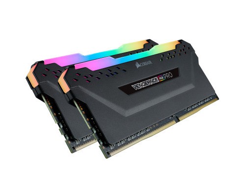 Модуль пам'яті для комп'ютера DDR4 16GB (2x8GB) 3600 MHz Vengeance RGB PRO Corsair (CMW16GX4M2Z3600C18)