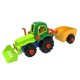 Конструктор EDU-Toys Трактор з інструментами (JS030)