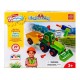 Конструктор EDU-Toys Трактор з інструментами (JS030)