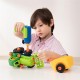Конструктор EDU-Toys Трактор з інструментами (JS030)