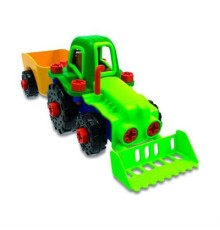 Конструктор EDU-Toys Трактор з інструментами (JS030)