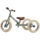 Біговел Trybike триколісний балансуючий оливковий (TBS-2-GRN-VIN+TBS-100-TKV)