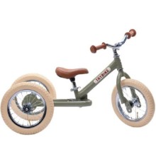 Біговел Trybike триколісний балансуючий оливковий (TBS-2-GRN-VIN+TBS-100-TKV)