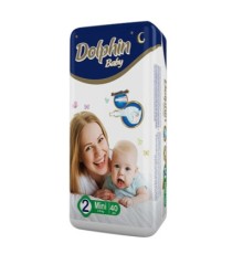 Підгузки Dolphin Mini 3-6 кг 40 шт (8680131203376)