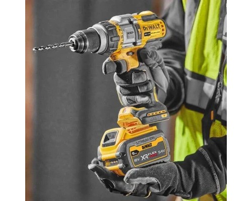 Шуруповерт DeWALT XR Li-lon 18 В, 2 АКБ + ЗП, кейс TSTAK (DCD999X1)