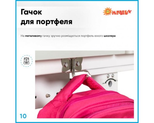 Парта зі стільцем Evo-kids Blue (BD-22 BL)