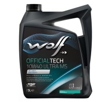 Моторна олива Wolf OFFICIALTECH 10W40 ULTRA MS 5л (8307317)
