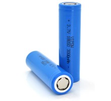 Акумулятор 18650 3000mAh, FlatTop, 3.7V, Blue Vipow (ICR18650-3000mAhFT) 