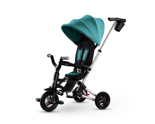Дитячий велосипед QPlay Nova Air Green (S700Grey+гума)