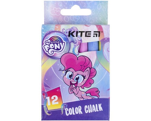 Крейда Kite кольорова Jumbo My Little Pony, 12 шт (LP21-075)