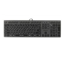 Клавіатура A4Tech FX60H USB Grey White backlit