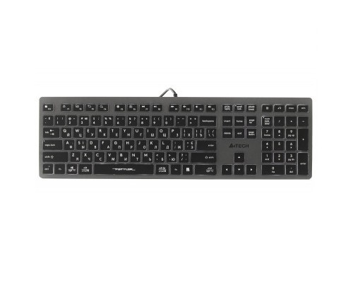 Клавіатура A4Tech FX60H USB Grey White backlit