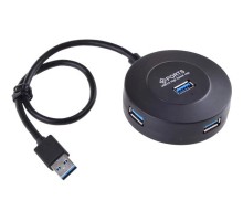 Концентратор Maiwo USB Type-A to 4х USB3.0 30cm (KH304-A)