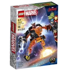 Конструктор LEGO Super Heroes Робоброня Єнота Ракети 98 деталей (76243)