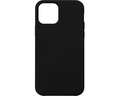 Чохол до мобільного телефона Drobak Liquid Silicon Case Apple iPhone 12 Pro Max Black (707006)
