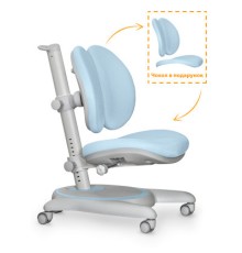 Дитяче крісло Mealux Ortoback Duo Blue (Y-510 KBL)